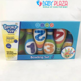 Bộ đồ chơi bowling mini cho bé in số