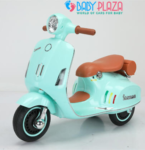 Xe điện cho bé kiểu Vespa W02