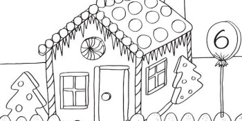 Bộ sưu tập tranh vẽ ngôi nhà cho bé thoả sức sáng tạo tô màu vẽ