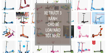 Xe trượt scooter 3 bánh loại nào tốt