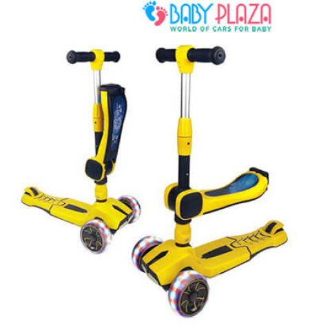 Xe trượt scooter cao cấp có ghế ngồi 2in1 HD-217