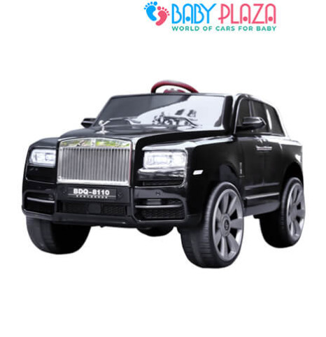 2Seater Rolls Royce Rechargeable Ride on Car for Kids  Toddlers with  Remote Control  Black  11Cart