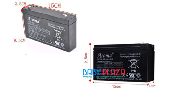 Nên mua xe máy điện trẻ em 6V hay 12V