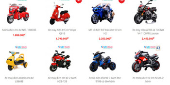 Những Điều Chú Ý Khi Mua Xe Máy Điện Cảnh Sát Trẻ Em