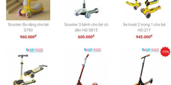 Nên mua xe trượt khi nào cho bé chơi an toàn và thoải mái nhất?