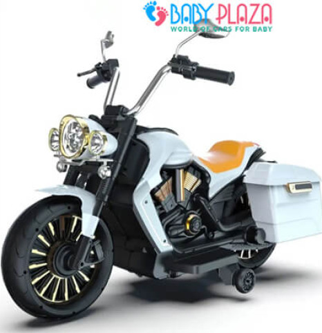 Moto điện 2 bánh cho bé B1288 yên da