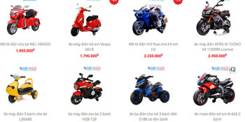 Có nên mua loại xe máy điện cho trẻ em có nhạc không?