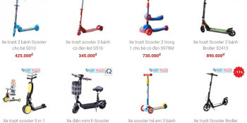 Hướng dẫn cách đi xe trượt scooter an toàn cho bé mê tốc độ