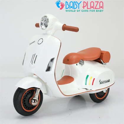 Xe điện cho bé kiểu Vespa W02