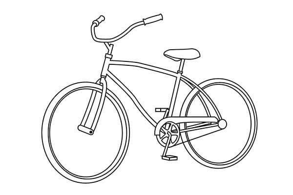 hình vẻ cho bé mẫu xe đạp tập tô
