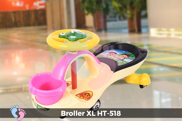 Xe lắc tay cho em bé Broller XL HT-518