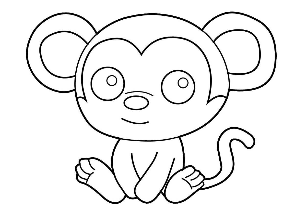 Hãy tô màu con khỉ cực dễ thương ngay bây giờ và tràn đầy niềm vui! Bạn sẽ cảm thấy rất thư giãn khi tô màu hình ảnh này. Hãy nhấp vào để bắt đầu chuyến phiêu lưu tô màu nhé!