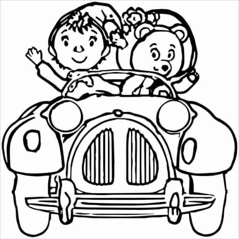 Tranh tập tô màu các loại ô tô cho bé từ 1-10 tuổi (P2) - Xetreem