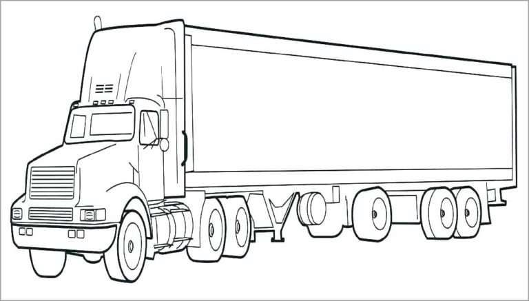 Cách vẽ xe đầu kéo dễ nhất  Draw a Container Truck Head Easy  Drawing  Tutorials  YouTube