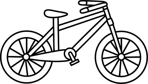 hình xe đạp 2 bánh