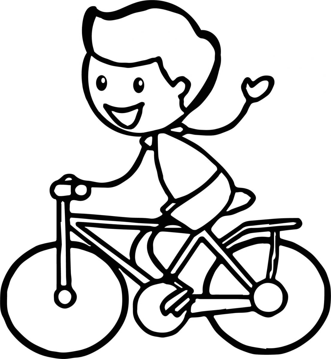 Màu và vẽ xe đạp long lanh cầu vồng cho trẻ em  Cách vẽ và tô màu xe đạp   vẽ thật dễ thương