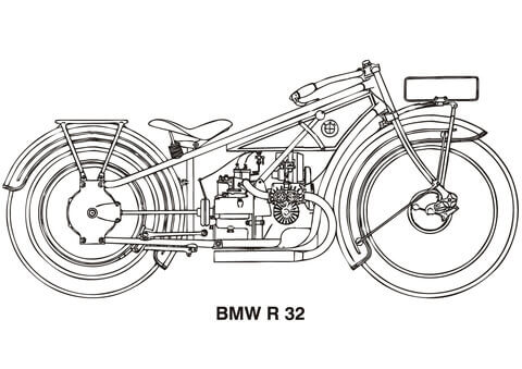Tổng Hợp Mẫu Tranh Tô Màu Moto - Xe Máy Cho Bé Trai Đẹp Nhất - Xetreem