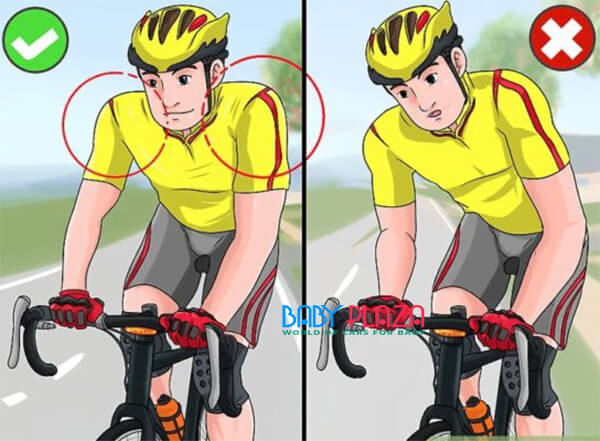 các nhóm cơ bị ảnh hưởng khi ngồi sai tư thế đạp xe